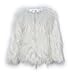 i-KindPec Soft Faux Fur Led Jacket Light up Winter Coat for Halloween Xmas Party Costume Plus Size 6XL (White, XX-Large)