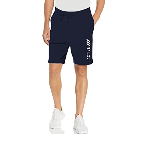 Image of KART BLACK Plus Size Men's Shorts with Pocket|Casual Knit Shorts|Printed Shorts|Over Sized Shorts|(S,M,L,XL,XXL,3XL,4XL,5XL) Combo Pack of 2