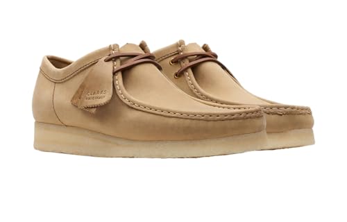 CLARKS ORIGINALS Wallabee Shoes Brown Leather 11.53