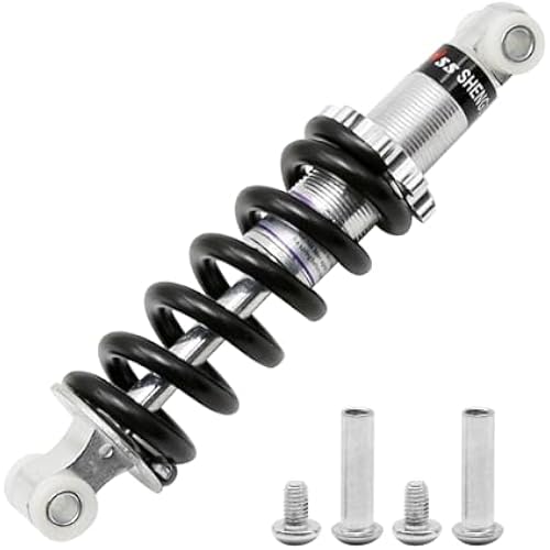 190mm Rear Shock Absorber and Suspension Spring - Fits Gas Scooters, Electric Bikes, Mini Motorcycles, Dirt Bike, ATVs, Mini Pocket Bike -7.48inch Length, 1200LB Capacity