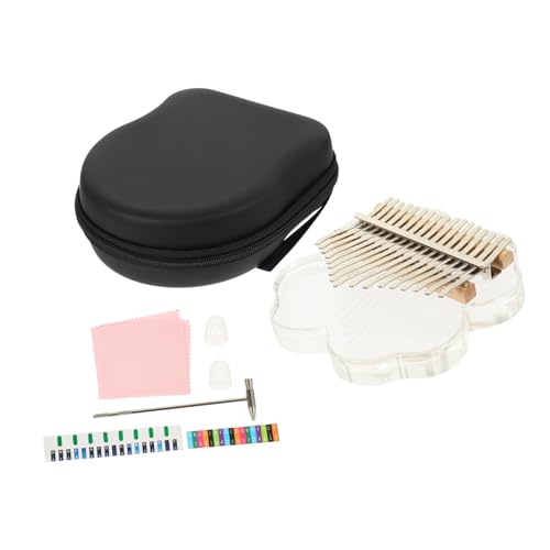 Garneck 17-tone Crystal Thumb Piano Perfect Present for Music Enthusiasts Students