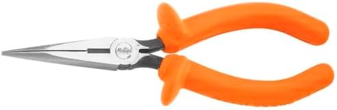 6 7/8 in D203 Needle Nose Plier, Side Cutter Cushion Grip Handle, D203-6-INS-A