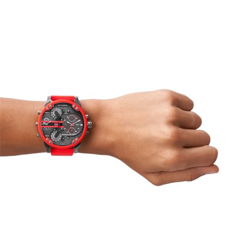 Image of Diesel Mr. Daddy Watch for Men, Quartz Multifunctional Movement with Stainless Steel Strap