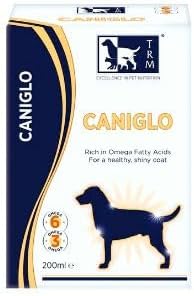 TRM Caniglo Skin and Hair Suppplement for Dogs and Cats 200ml | High in Omega 3 and 6 | High in EPA and DHA