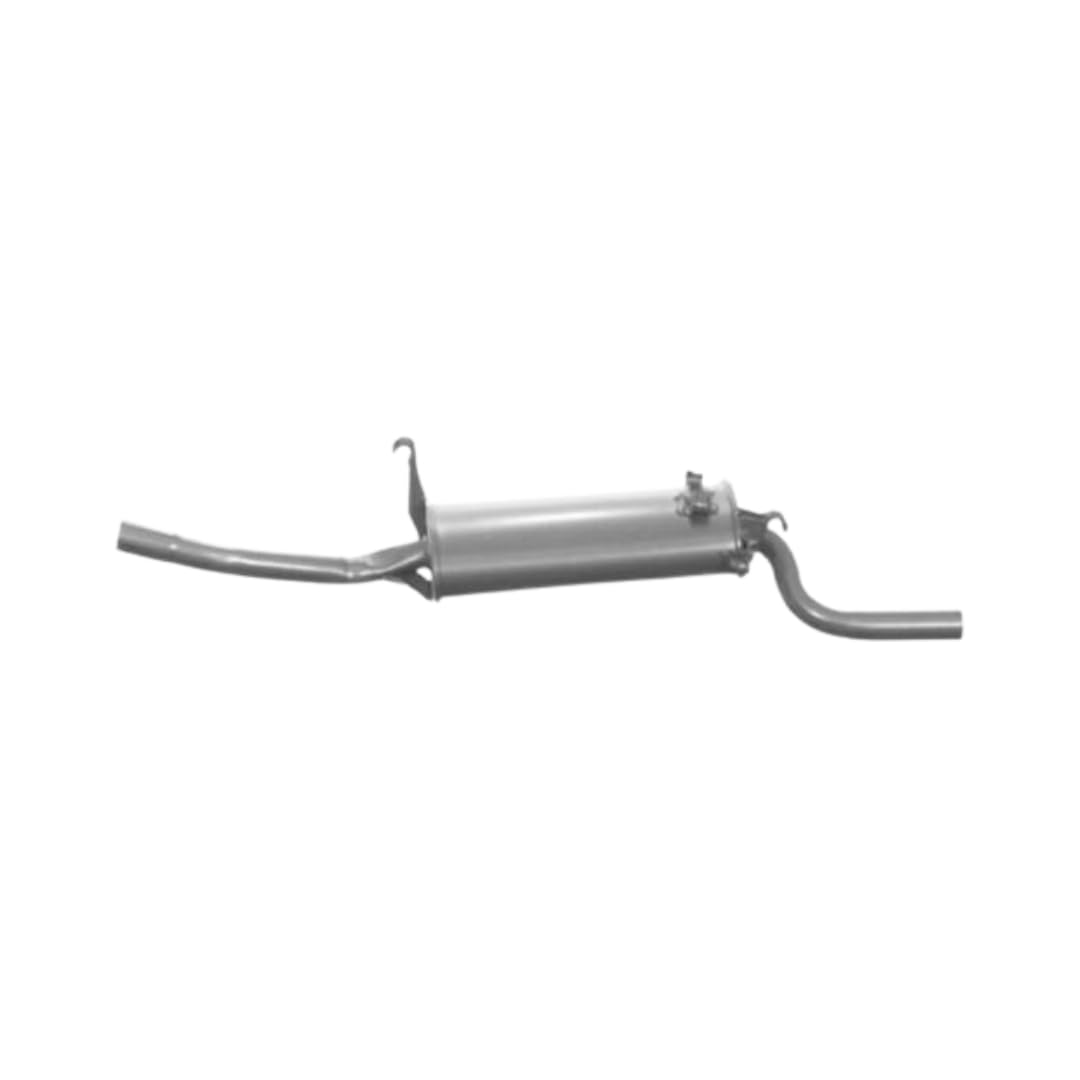 marmitta silenziatore posteriore 12.7076 asso compatibile con fiat punto 99 1.2i 8v 16v 99