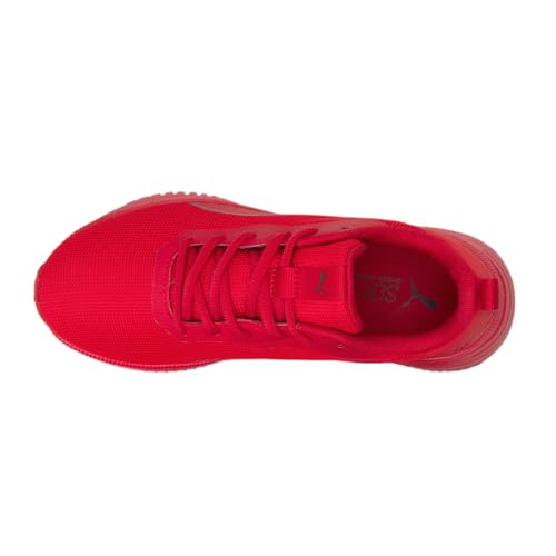 PUMA Kids Boys Flyer Flex Lace Up Sneakers Shoes Casual - Red4