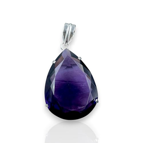 FQ JEWELS 925 Sterling Silver Amethyst Pendant for Women –