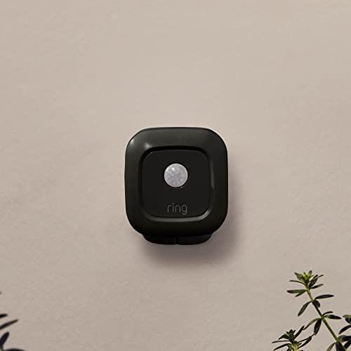 Ring Motion Sensor — Battery-powered outdoor sensor for Ring smart lights, works with Amazon Sidewalk, Black