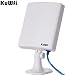 KuWFi Adaptador de Red WiFi al Aire Libre de Largo Alcance, Antena...