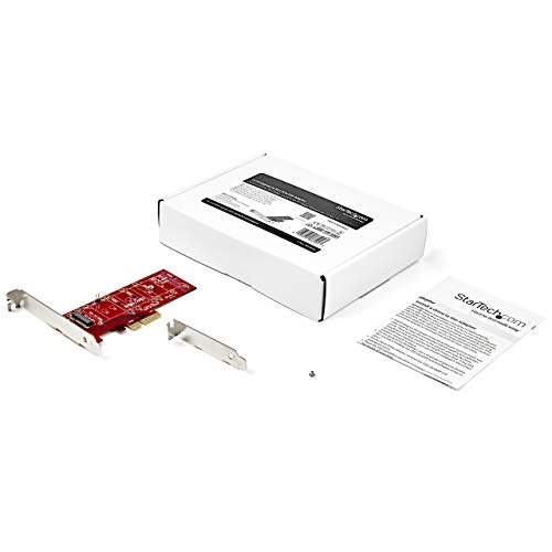 Startech.com M2 Pcie Ssd Adapter - X4 Pcie 3.0 Nvme / Ahci / Ngff / M-Key - Low Profile And Full Profile - Ssd Pcie M.2 Adapter (Pex4M2E1) #TOP4