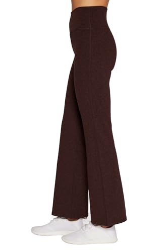 Balance Collection Womens Calça feminina Easy Rosie Bootcut, Ameixa de chocolate mesclado, P
