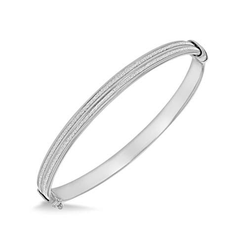 Bracelet avec double rangée anti-ternissement en argent sterling femme