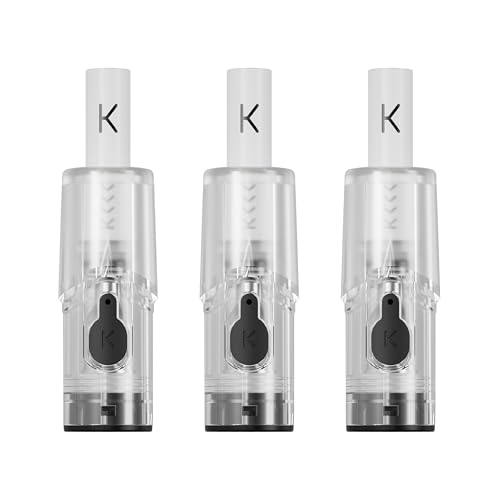 KIWI Spark Pod 3er-Pack nachfüllbarer Verdampferkopf Doppelschicht-Mesh-Verdampferkopf 2 0 ml einstellbare Luftzufuhr für KIWI Spark / 2/2 Pro nikotinfrei ohne E-Liquid (1.2 ohm)