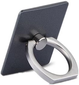 Vinious Universal Ring Grip/Stand Holder for iPhone Plus iPad Samsung HTC Smartphone (Dark Grey)