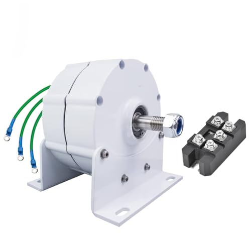 Turbina eólica vertical de 12000W con alternador de CA trifásico de alta eficiencia
