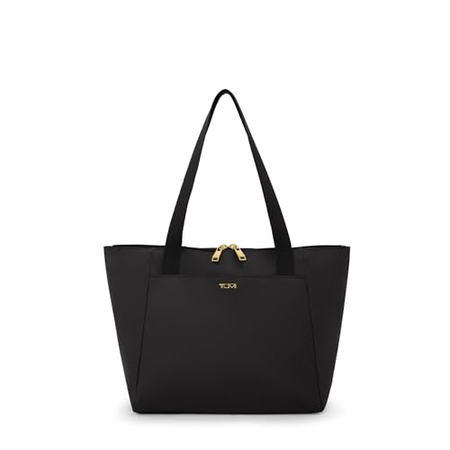 Tumi Just in Case Small Tote, Black/Gold, One Size