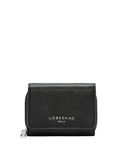 LIEBESKIND Berlin Leder Geldbörse Pablita Wallet Black schwarz
