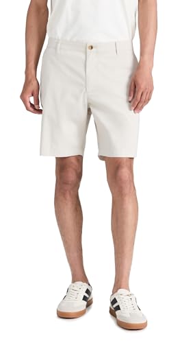 Faherty Men's Movement Chino Shorts 7.75', Light Sand, 31