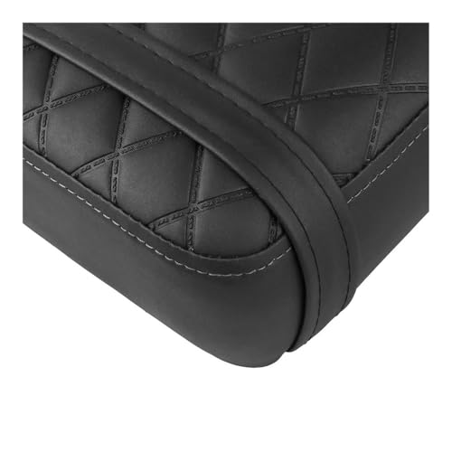 Asiento trasero motocicleta Rebel CM1100 de cuero premium con costuras reforzadas 5