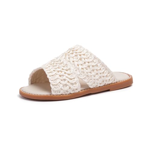 Image of THEE BRON Girls Cute Slip-On Slippers Stylish Sandals for Toddlers & Kids