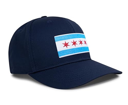 Image of International Tie City Hat for Men and Women, Adjustable Snapback Trucker Baseball Cap with Embroidered Patch