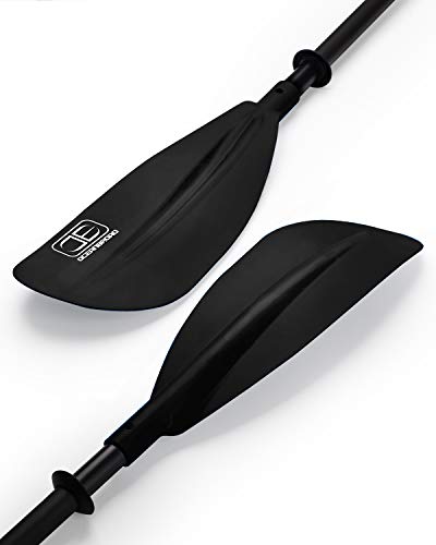 image for OCEANBROAD Kayak Paddle New Blade 230CM/90.5 Inches Alloy Shaft Kayaki
