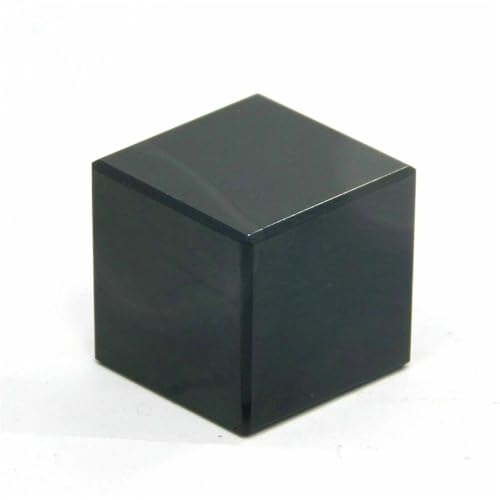 Cristal de quartz carré et obsidienne brute de 7 cm pour collection