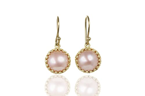 Boucles d'oreilles perle rose de mariage pour sublimer la mariée et les grandes occasions