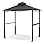 ABCCANOPY 8'x 5' Grill Gazebo Canopy - Outdoor BBQ Gazebo Shelter with LED Light, Patio Canopy Tent for Barbecue and Picnic (Dark Gray)