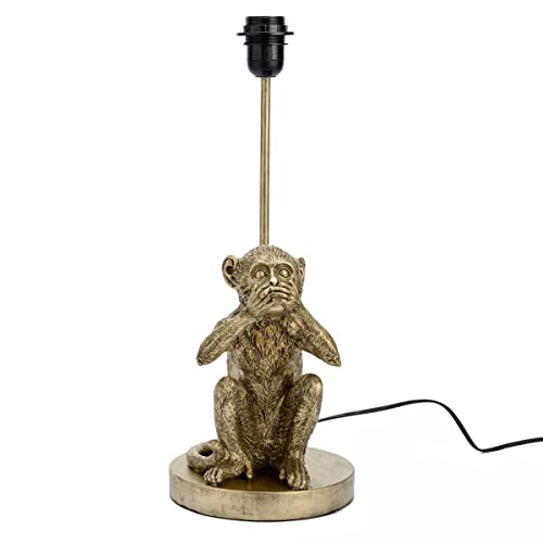 Base de lampe singe ne parle pas 37 cm luminaire salon table chevet