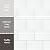 More Plain Glossy White Ceramic Wall Tile Sample