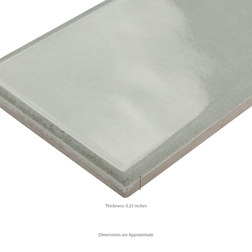 MSI Renzo Jade 3 x 12in. Glossy Ceramic Subway Wall Tile Bathroom, Kitchen - image 7