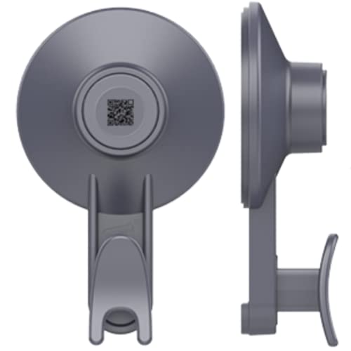 Gancho de ventosa, fuerte gancho de ducha, cocina, baño, sin taladrar, reciclable, giratorio 360 grados, impermeable, máx. 5 kg, fácil instalación Pack OF 1 (1) Cover