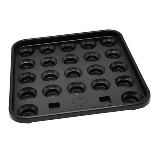 Totority Strong Plastic Billiard Ball Tray Standard Billiard Accessory Sturdy Pool Ball Storage for Home or Pub