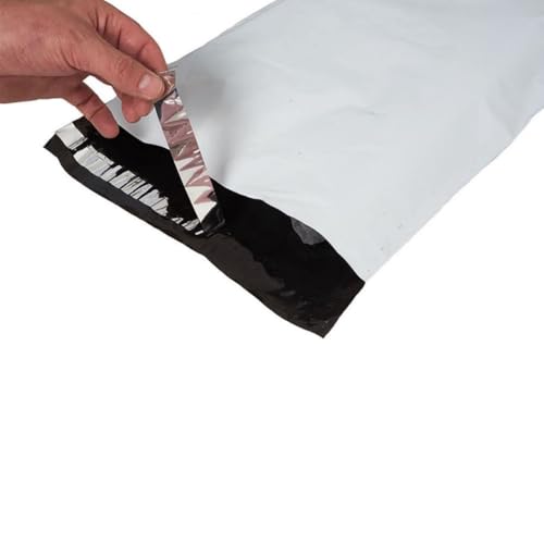 7STAR 12x15.5 Inch Poly Mailers – 1000 Pack White Shipping Bags with Self-Seal Adhesive for Clothing, Mailing Envelopes for Small Business
