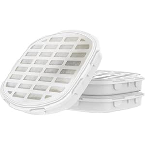 DOGNESS 3 Stück Ersatzfilter für Katzenbrunnen, Aktivkohle Trinkbrunnen Filter für Wasserfrische aufrechtzuerhalten.