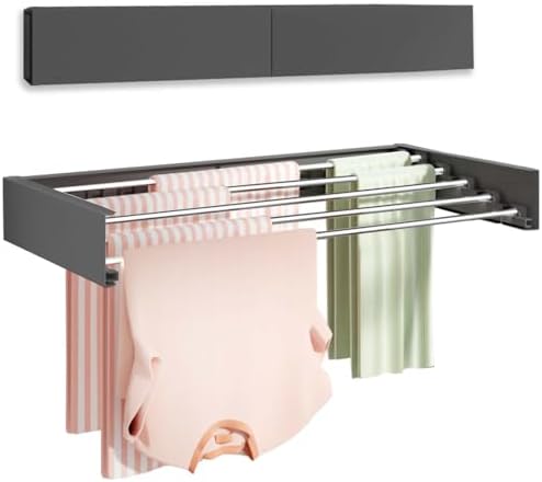 Wall Mounted Clothes Drying Rack