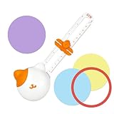 Conception réglable: cette cutter circulaire avec rail de guidage réglable permet d'obtenir une coupe parfaite de 10 à 32 cm de diamètre. La cutter rotatif est idéale pour les travaux manuels ou de bureau et répond à la plupart des exigences en matière de coupe de papier. La découpeuse papier circulaire est donc le choix parfait pour une coupe précise et polyvalente.
