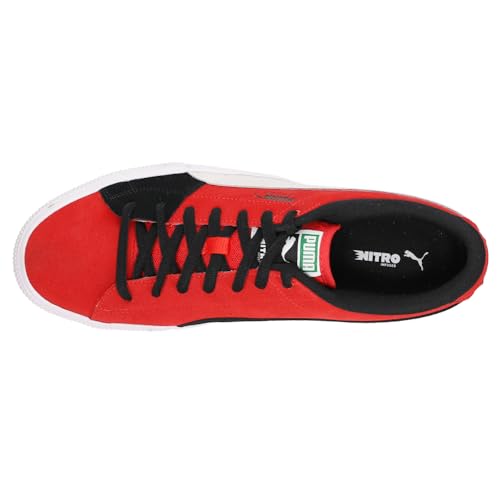 PUMA Mens Suede Skate Nitro Lace Up Sneakers Shoes Casual - Red - Size 7.5 M4