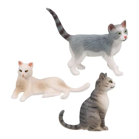 BESPORTBLE Figuras de gato en miniatura de PVC Cover