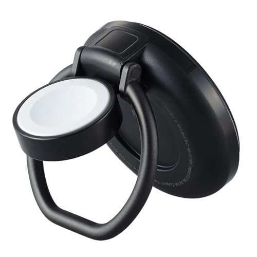 GR Qi2 [d 15W 2in1 Apple Watch Ή AirPods KFؕi O^ ubN EC-MA07BK