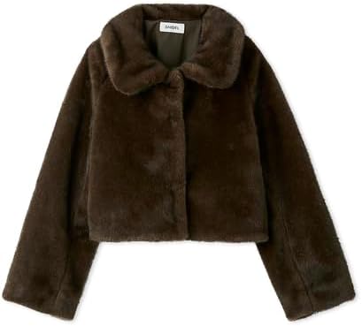 （13:30時点） ステンカラーショートファーコートジャケット SWFC255061BRW0