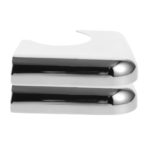 Protection d'angle table de billard fer argenté Alipis lot de 2 pièces