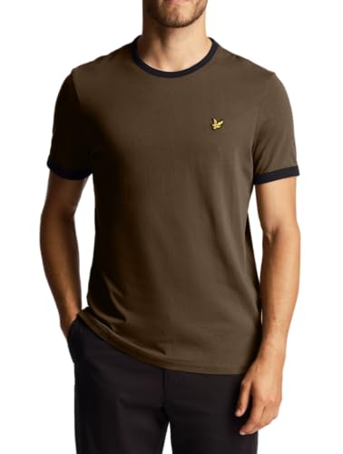 Lyle & Scott Ringer T-Shirts für Herren – 100% Baumwolle | Premium Qualität | XS-XXL