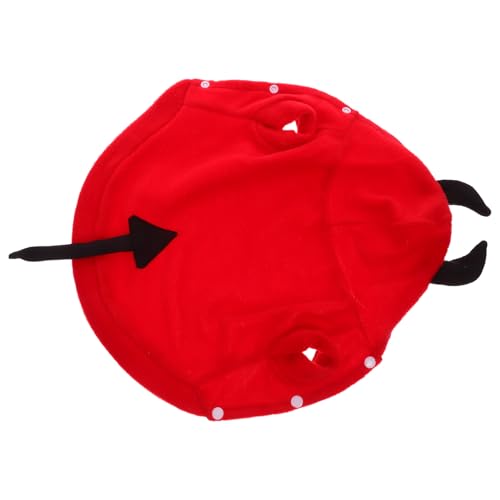 Disfraz de Diablo para Perro Talla M Rojo miniatura 1