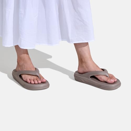 Image of Neeman's Cushers Flip Flops for Women | Powered by CushyVerse Technology for Ultimate Cushioning, Bounce & All-Day Comfort