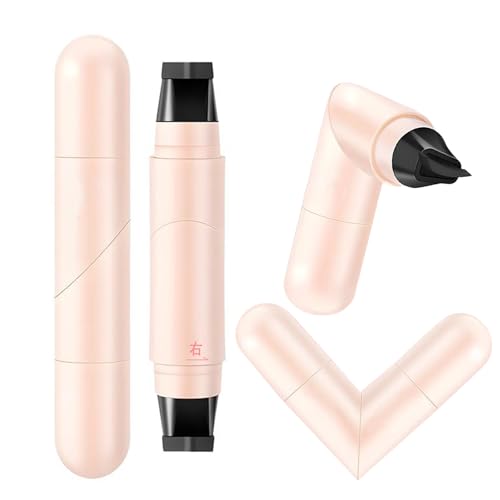 Set 2 Gel Delineadores con Sello Plegable Negro y Marrón miniatura 1