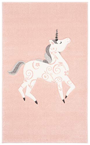 Tapete Infantil SAFAVIEH Carousel Kids 4' x 6' Rosa miniatura 3