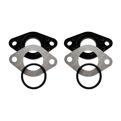 Image of 19mm 20mm Carburetor Intake Manifold Gasket Spacer Seal for 50cc 70cc 90cc 110cc 125cc Engine XR CRF 50 70 for SDG SSR SunL TaoTao ATV 4 Wheeler Quad Pit Bike Dirt Bike Scooter Go Kart 2 Sets