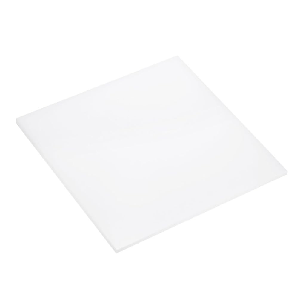 Lastra Quadrata in Nylon Bianco, Dimensioni 200×250 Mm, Spessore 10-30 Mm Adatta per Componenti Meccanici E Applicazioni di Lavorazione Industriale,200×250×30mm
